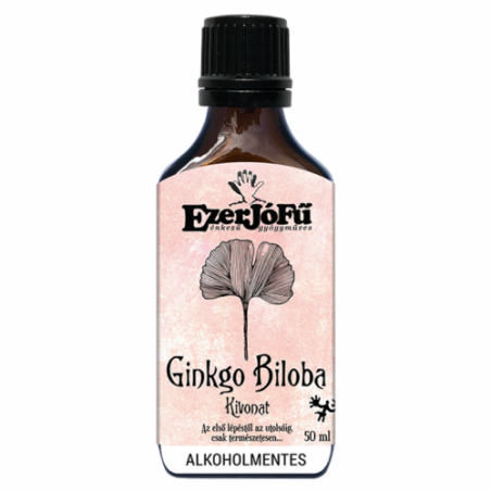 EXTRACT DE GINKO BILOBA fara alcool - 50 ml