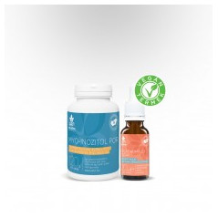 WiseTree Myo-Inozitol Pulbere + Folat Complex picaturi