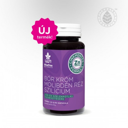 WTN BÓR KRÓM MOLIBDÉN RÉZ SZILÍCIUM 60 kaps.