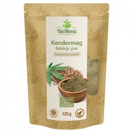 BioMenu Bio Kendermag fehérjepor 125 gr