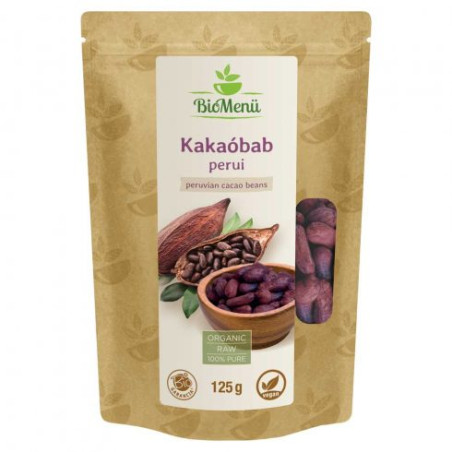 BioMenü Bio Perui kakaóbab – 125gr