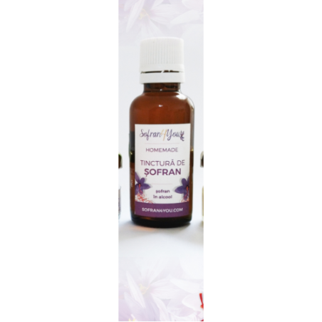 Tinctura de sofran - 20ml - cu alcool