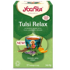 Ceai organic Yogi Tulsi Relax 34g