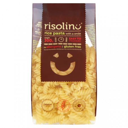 Risolino Fusilli -Paste de orez fără gluten 300g