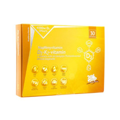 Napfény vitamina D3-vitamina K2 și complex de oligoelemente organice cu prebiotic
