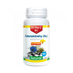 Ulei de chimen negru plus vitamine E Dr.Herz 90 capsule