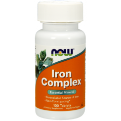 Now Iron Complex Vegetarian - 100 Tablete