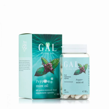 GAL Ulei de mentă piperată, 100 mg x 60 de capsule