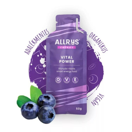 Allrys VITAL POWER – cu afine si coacaze, 50gr.x10buc.