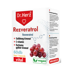 DR Herz Rezveratrol -60db kapszula
