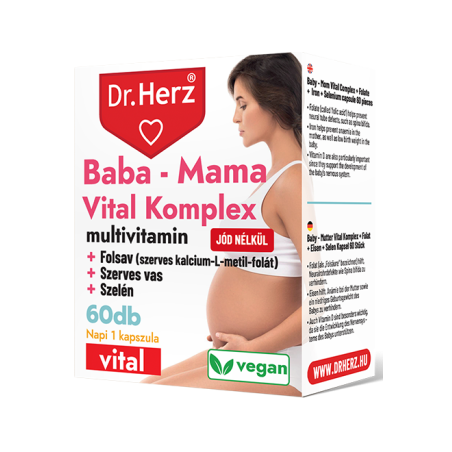 Dr. Herz Baba-Mama Vital Complex - 60 buc