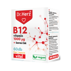 Dr. Herz B12 1000 mcg + Zinc organic -60buc.