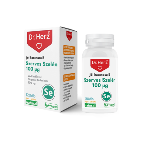 Dr. Herz Szerves Szelén 100 µg -120db. tabletta