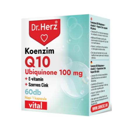 Dr. Herz Koenzim Q10 100 mg -60db kapszula