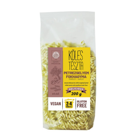 Éden Prémium Paste Din Mei SPIRALAT cu PATRUNJEL -USTUROI (fara gluten)-200g