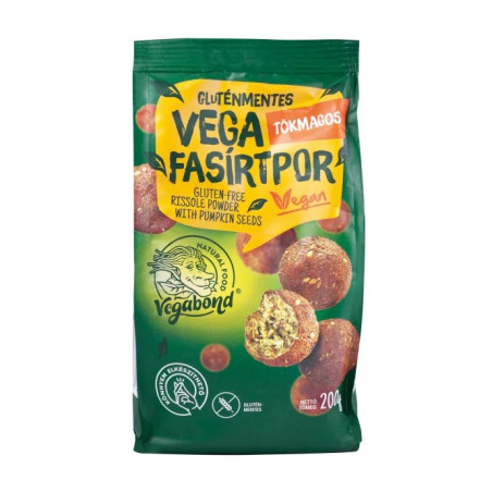 Vegabond Pudra Pentru Chiftele Vegan cu Seminte De Dovleac,(fara gluten) -200
