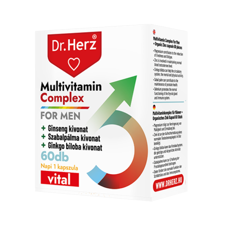 DR Herz Multivitamine pentru bărbați -60capsule