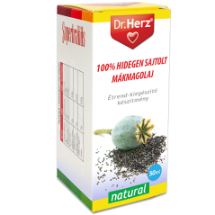 Dr. Herz Mákmagolaj 100% hidegen sajtolt -50ml