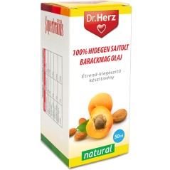 Dr. Herz Barackmag olaj 100% hidegen sajtolt -50ml
