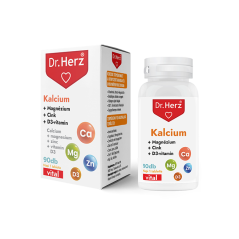 Dr. Herz Kalcium+Magnézium + Cink+D3 -90kapszula