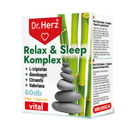 Dr. Herz Relax & Sleep Komplex -60kapszula