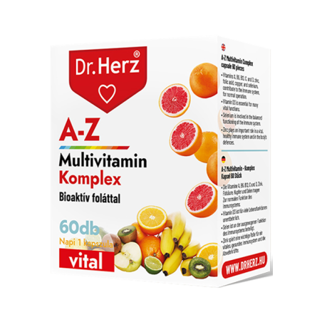 Dr. Herz A–Z Multivitamin Complex –60capsule