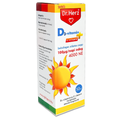 Dr. Herz Vitamina D3 4000 UI cu vitamina C –50ml