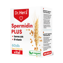 Dr. Herz Spermidină + Vitamina B1 + Zinc organic –60capsule