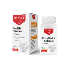 Dr. Herz Kovaföld+Kalcium+C-vitamin kapszula -60db