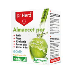 Dr. Herz Pudră de Oțet de Mere + Biotină + Acid folic –60capsule