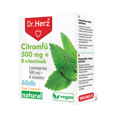 Dr. Herz Roiniță 500 mg + Vitamine B –60capsule
