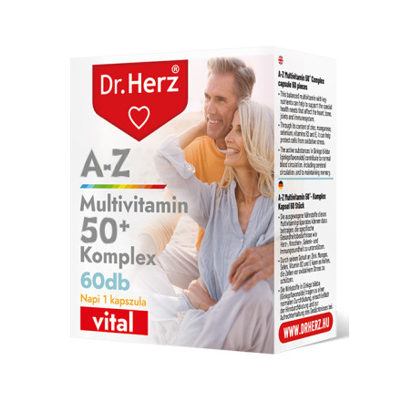 Dr. Herz A-Z 50+ Complex Multivitamine –60capsule