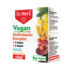 Dr. Herz Vegan Multivitamin komplex -60kapszula