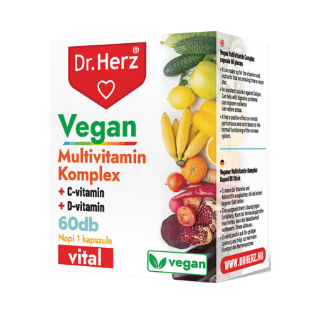 Dr. Herz Complex Multivitamine VEGAN –60capsule