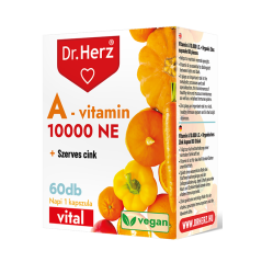 Dr. Herz Vitamina A 10.000 UI + Zinc organic –60capsule