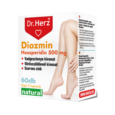 Dr. Herz Diosmin-Hesperidin 500 mg –60capsule