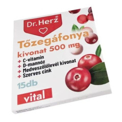 Dr. Herz Extract de Merișor 500 mg –15capsule