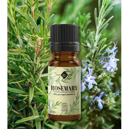 Ellemental Ulei esențial de Rozmarin Bio, Ecocert / Cosmos -10ml