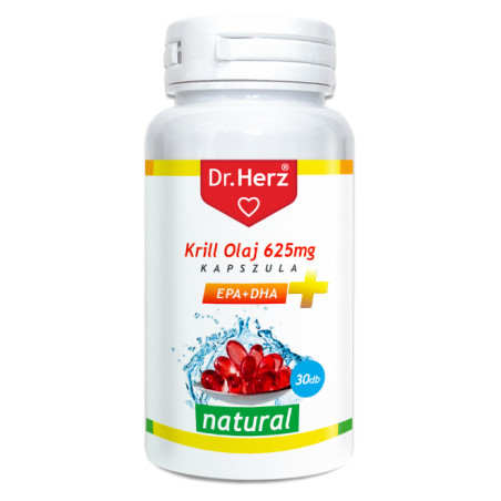 Dr.Herz Krill Olaj+ 625mg -30kapszula