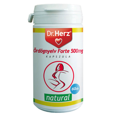 Dr. Herz Glucomannan “Limba diavolului” Forte 500 mg –60capsule