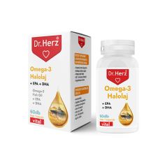 Dr. Herz Omega-3 Ulei de pește 1000 mg –60capsule