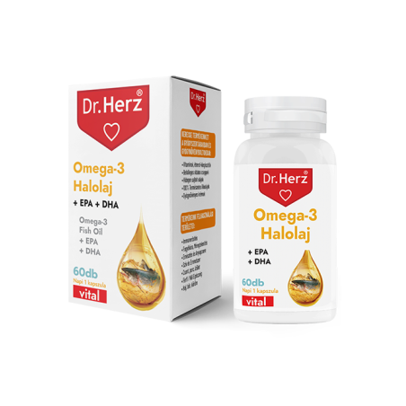 Dr. Herz Omega-3 Ulei de pește 1000 mg –60capsule