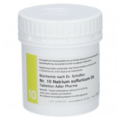 400 CPR. - NR.10 NATRIUM SULFURICUM