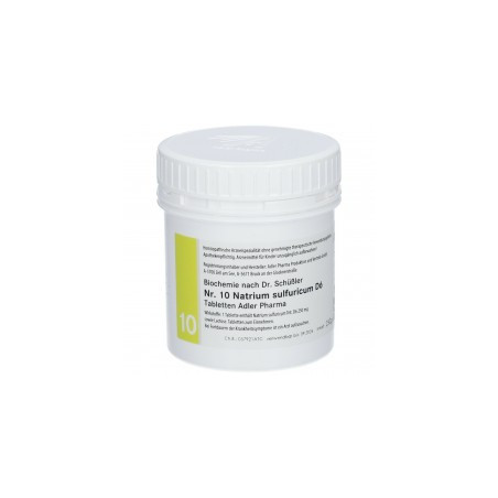 400 TABLETTA - NR.10 NÁTRIUM SULFURICUM
