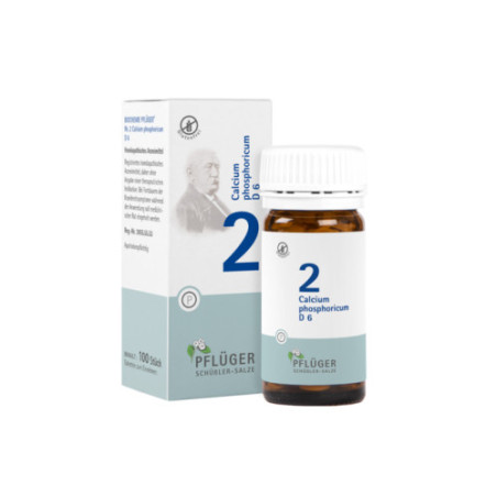 Pflüger 100 TABLETTA - Nr.2 Calcium Phosphoricum D6