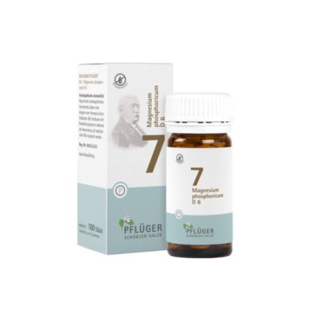 Pflüger 100 TABLETTA - NR.7 MAGNESIUM PHOSPHORICUM D6