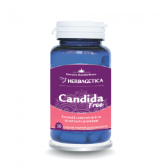 HERBAGETICA  Candida Free  30 capsule vegetale gastrorezistente