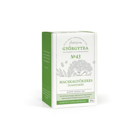 Györgytea Nr.43. Macskagyökeres teakeverék 50g (Altató hatású tea)