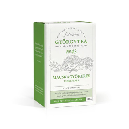 Györgytea Nr.43. Amestec de ceai cu valeriană 100g (Ceai cu efect sedativ)