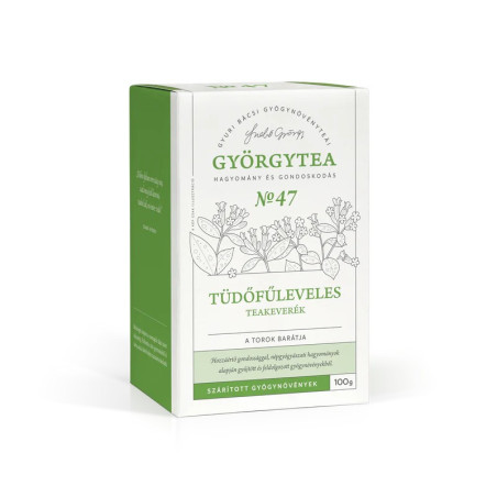 Györgytea Nr.47. Tüdőfűleveles teakeverék 100g (A torok barátja)